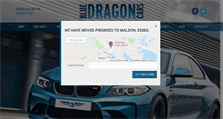 Desktop Screenshot of bluedragoncars.co.uk